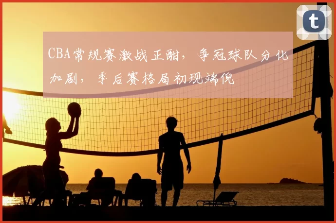 CBA常规赛激战正酣，争冠球队分化加剧，季后赛格局初现端倪
